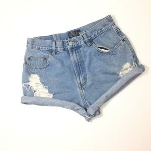 COPY - Vintage Old Navy Distressed Mom Shorts